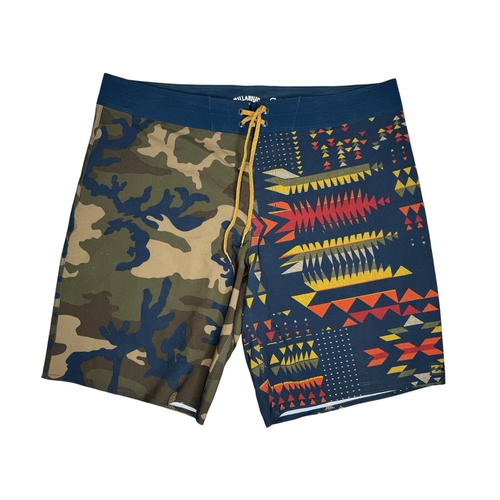 EUC Men's BILLABONG Recycler Sundays Pro 4-Way Stretch Board Shorts Size 36